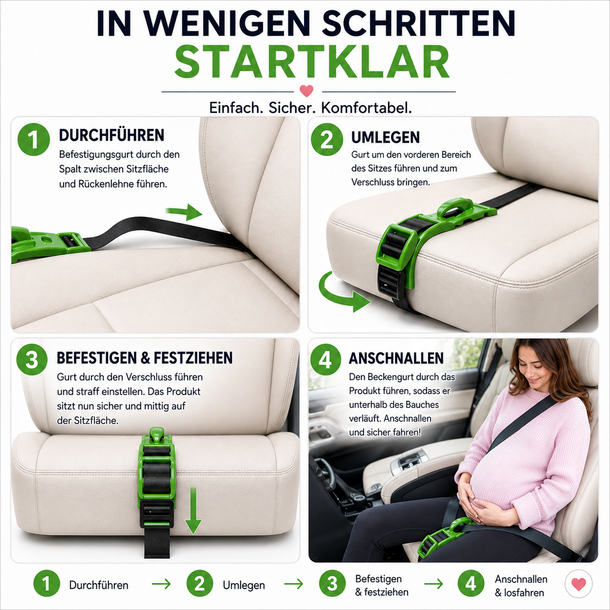 MamaSafe - Gurtadapter für Schwangere